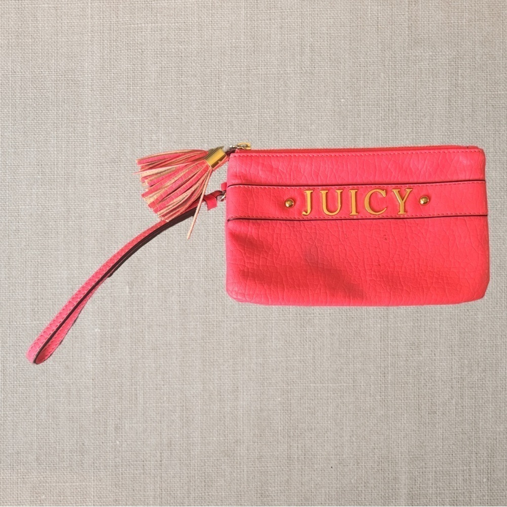 JUICY COUTURE Double Zip Wristlet